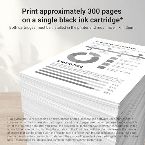 Canon PG-275 XL Black Ink Cartridge 1 Count for Pixma TS3520/TS3720