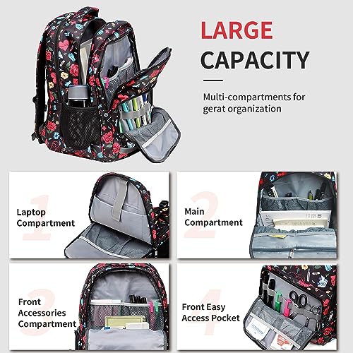 Gatycallaty Nurse Backpack for Women Girls Laptop Work Bag College Nursing Assitant Cna Cma Home Health Hospital Commuter Essentials Gift (nurse)