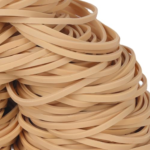 Heavy-Duty Rubber Bands 200 Pcs #33 3" x 1/8" Beigé Office Bundling