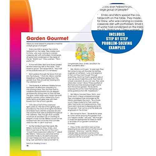 Spectrum Grade 6 Reading Workbook, Books for 6th Graders With Nonfiction and Fiction Passages and Learning Activities, Classroom or Homeschool Curriculum