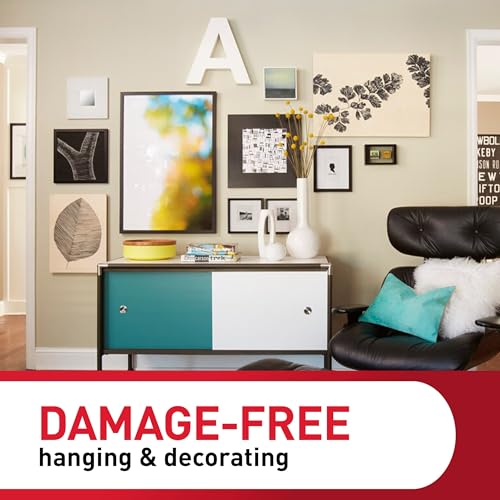 Command Small Picture Hanging Strips 18 Pairs (36 Strips) for Frames up to 8x10 inches