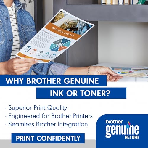 Brother TN227BK High Yield Black Toner Cartridge Pack of 1 for Brother Printers