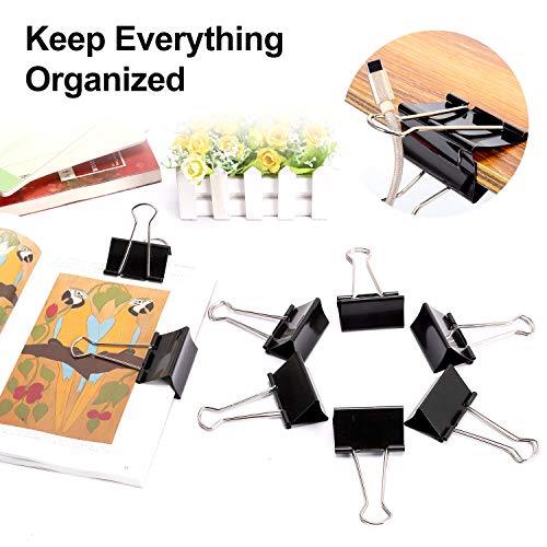 Ufmarine Extra Large Binder Clips 2.4 Inch Length, Jumbo for Office