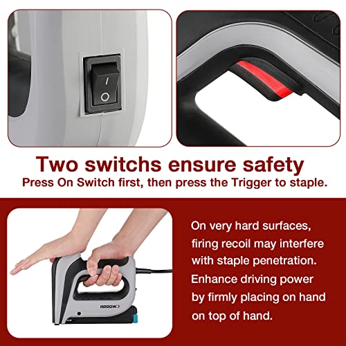 Arrow Electric Staple Gun Kit with 3750 Staples for Upholstery & DIY Projects