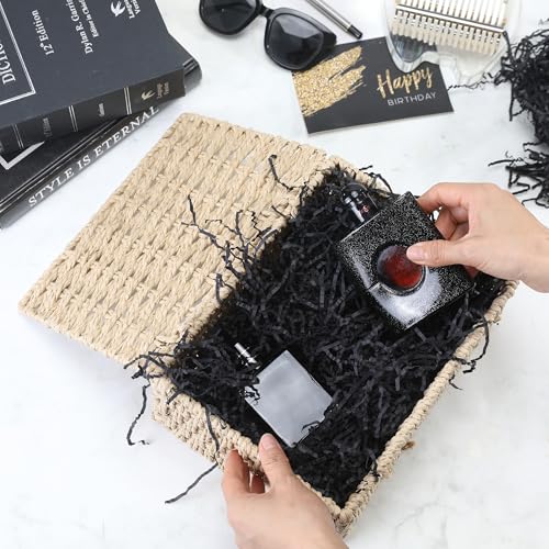 hasumcol 2.2LB - Crinkle Cut Shredded Paper for Gift Box Baskets,