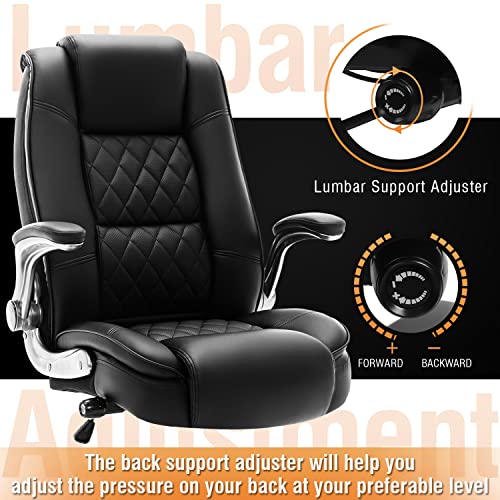 EZAKI Black High Back Ergonomic Office Chair with Lumbar Support