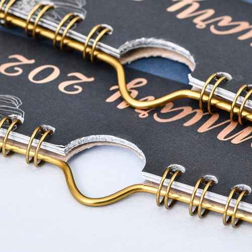 2026 Calendar - Wall Calendar 2026, JAN.2026 - DEC.2026, 8.5" x 11", 2026 Wall Calendar with Twin-Wire Binding, Hanging Hook, Unruled Block - Engraved Art Floral