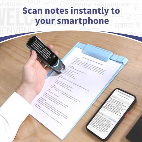 NEWYES AI Reading Pen for Dyslexia 3.99" Bluetooth OCR Translator & Scan Device