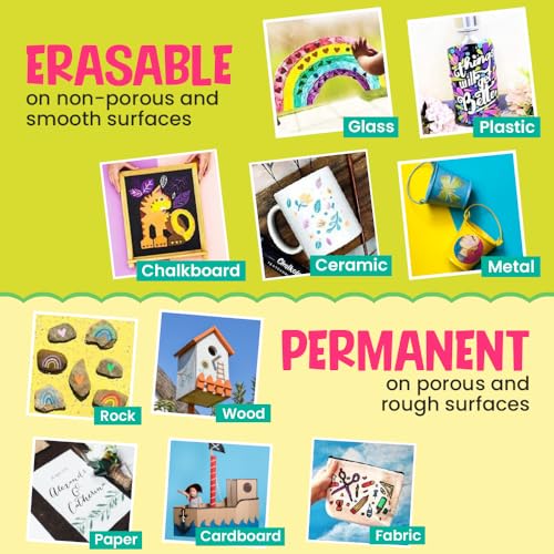 Chalkola Dual Tip Liquid Chalk Markers for Blackboard - (30 Pack, 1mm Fine Tip +5mm Bold) | Wet Erase, Erasable Chalkboard Markers, Chalk Pen for Signs, Car Windows, Wall Calendar, Glass, Board