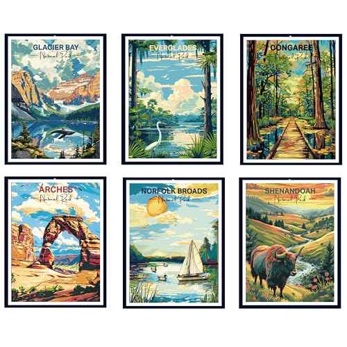 2026 Wall Calendar - 11.3" x 14.6" National Parks Wall Calendar 2026, Jan.2026 - Dec.2026, Hanging Calendar for Home or Office, 2026 Calendar for Planning