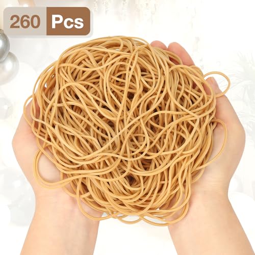 260Pcs Balloon Arch Rubber Bands #117A – Multicolor, Strong Elastic