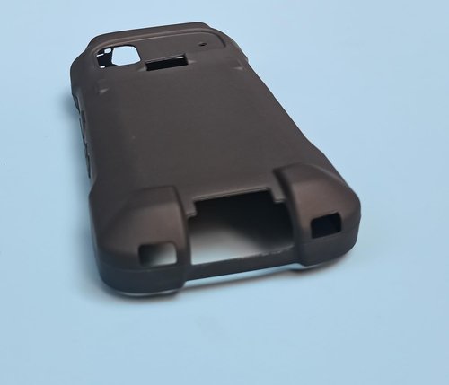 SCDIYEER Protective Case for Zebra TC73/TC78 Scanner, Rugged Black Rubber Cover