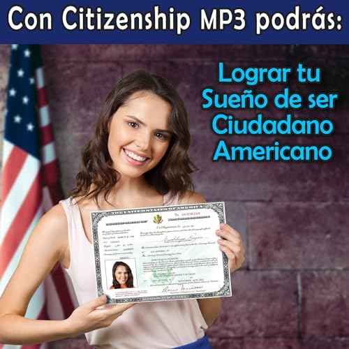 US Citizenship Test Study Guide 2025 Audio. CitizenshipMP3. Ciudadania Americana Spanish and English. USCIS 100 Preguntas y Respuestas Audios en Ingles y Espa?ol. Incluye Reproductor.
