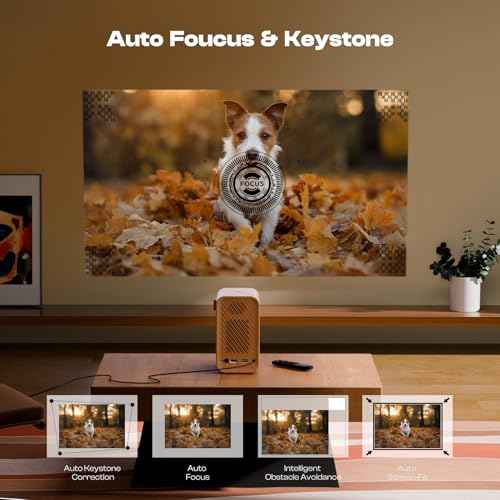 Caydo P1 Art Projector with Exclusive Drawing App for Artists, Portable Auto Focus & Keystone LED Projector for Drawing and Tracing, 4K Support, 100¡¯¡¯ Display, Compatible with iOS/Android