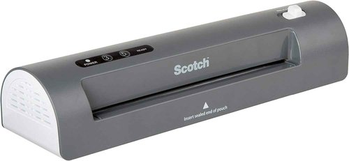 Bundle of Scotch Thermal Laminator TL901X + Scotch Thermal Laminating Pouches, 100 Count, 5 mil, Fits Letter Sized Paper (8.9 in. × 11.4 in.)
