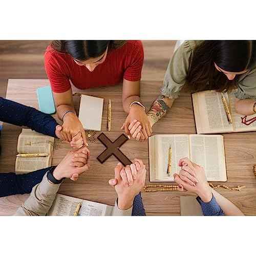 Bible-Verse-Pens Bamboo Christian Pens, Retractable Ballpoint Pens, Inspirational Scripture Pens for Women & Men/Thanksgiving/Christmas/White elephant Gifts (100 Pcs)