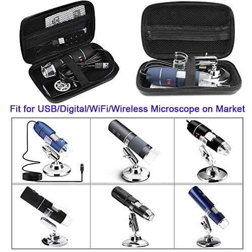 USB Microscope Carrying Case Bag WiFi & USB Digital Scope Storage