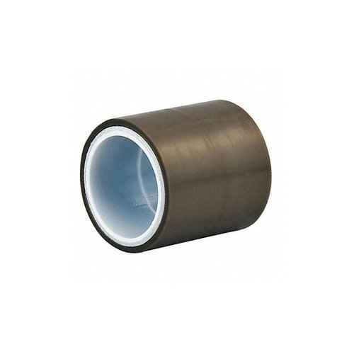 3M 5480 Gray PTFE Skived Film Tape Roll - 1 in. x 15 ft. Non Stick with Pressure Sensitive Silicone Adhesive