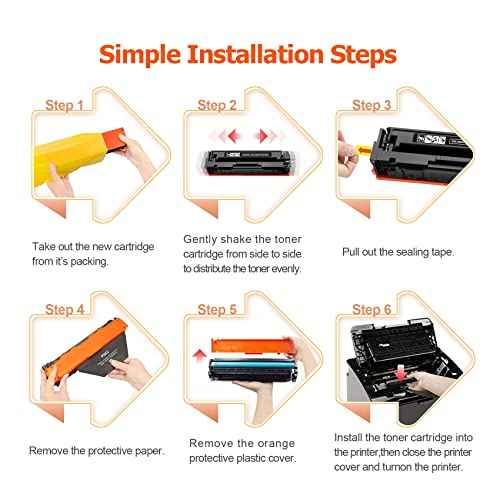 Compatible for 304A CC530A Toner Cartridge for use with Color LaserJet CP2025 CP2025dn CM2320fxi mfp; imageCLASS MF726Cdw LBP766 ( Black, 2-Pack)