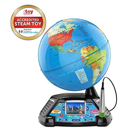 LeapFrog Interactive World Globe for Kids with BBC Videos & Games