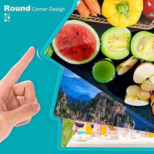 5 Mil Laminating Sheets, Holds 8.5 x 11 Inch Sheets 300 Pack, Thermal Laminating Pouches for Laminator, 9 X 11.5-inches/Letter Size Thermal Laminating Paper, Round Corner