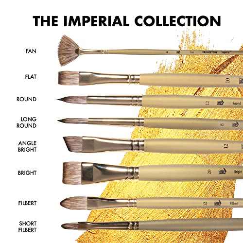 Princeton Imperial Paintbrush, L, Gold