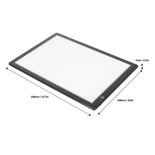 KIMISS Slide Scanner and Viewer, UltraSlim Size, USB Powered with 3 Brightness Modes, APP Editing Feature, for Film and Negative, LED Light Box, Photo Slide Viewer