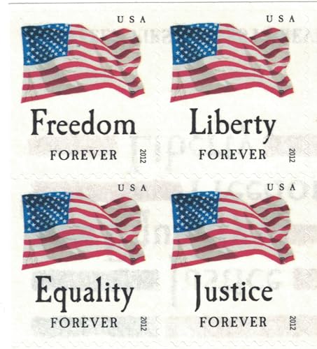 USPS Forever Stamps Four Flags Sheet of 18 US Postage Collectible