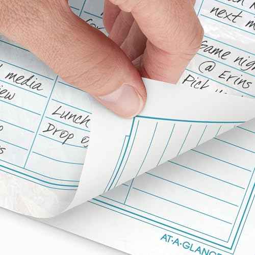 AT-A-GLANCE 2026 Planner, Daily & Monthly, 5.5" x 8.5", Desk Size 4, Two Page Per Day Refill, Loose-Leaf, Seascapes (381-225-26)