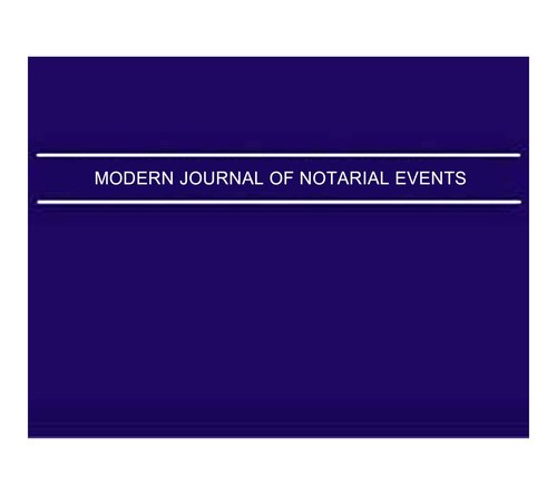 Hubco Modern Journal Of Notarial Events - Soft Cover