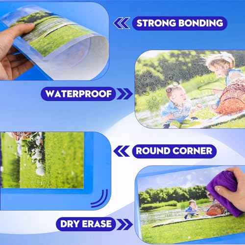CAREGY Thermal Laminating Pouches, Holds 8.5 x 11 Inch Sheets,200 Pack Laminating Sheets, 3 Mil, 9 x 11.5 Inches Lamination Sheet Paper for Laminator, Clear, Letter Size, Office and School Supplies