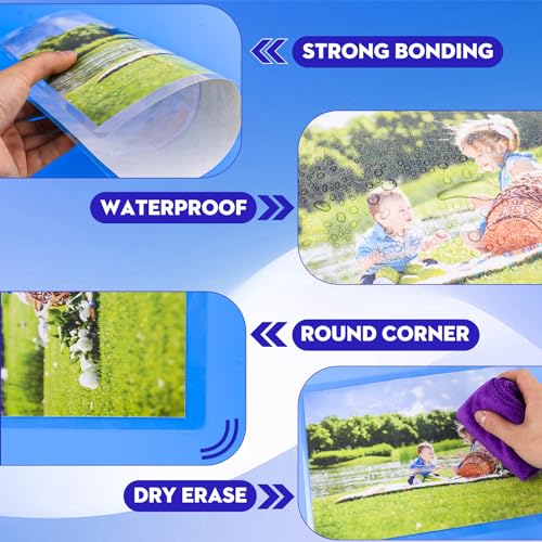CAREGY 3Mil Thermal Laminating Pouches 9 x 11.5 Inch, 200 Pack for Office & Home