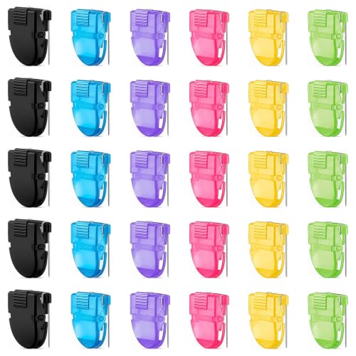 MXCOIRTP Multicolor 30pcs Cubicle Wall Clips for Photos, Notes & Cables