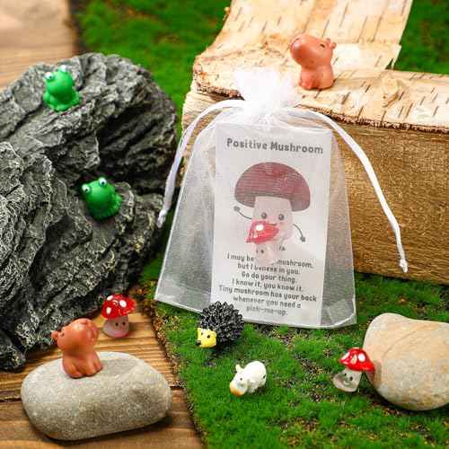 Fumete 100 Set Christmas Employee Appreciation Gifts Bulk Coworker Team Thank You Gift Positive Resin Animal Desk Pet Motivation Pun Note Cards Rad Tech Week Nurse Practitioner OR Nurse Pocket Favor
