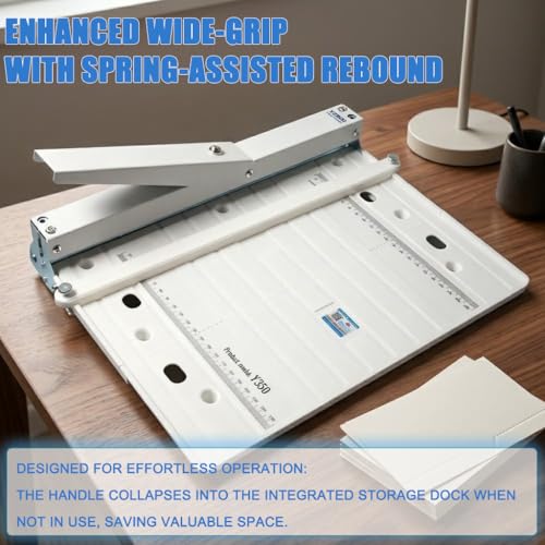 Manual Paper Creaser & Creasing Machine – Portable 350mm Width for Crafts & Workshop