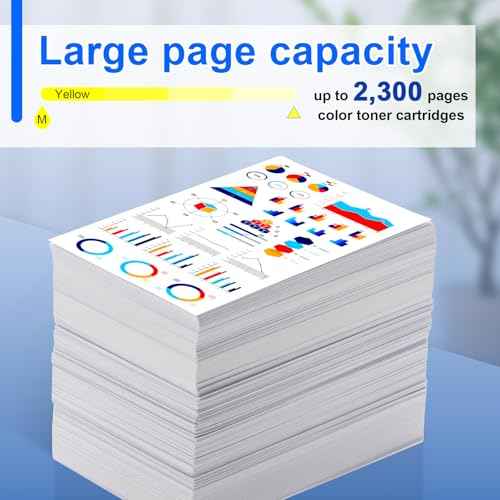 NineLeaf 2 Pack Yellow Toner Cartridge Compatible for Brother TN227 TN-227 TN223 TN227Y Work with HL-L3230CDN HL-L3290CDW DCP-L3550CDW MFC-L3770CDW HL-L3210CW Printer