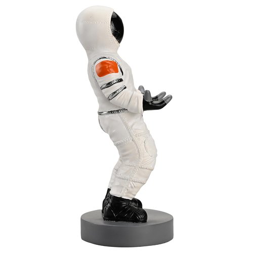 CYXStar Astronaut Mobile Phone & Pen Holder, Device Stand, Desk Organizer Decorative Pencil Holder (White&Black)