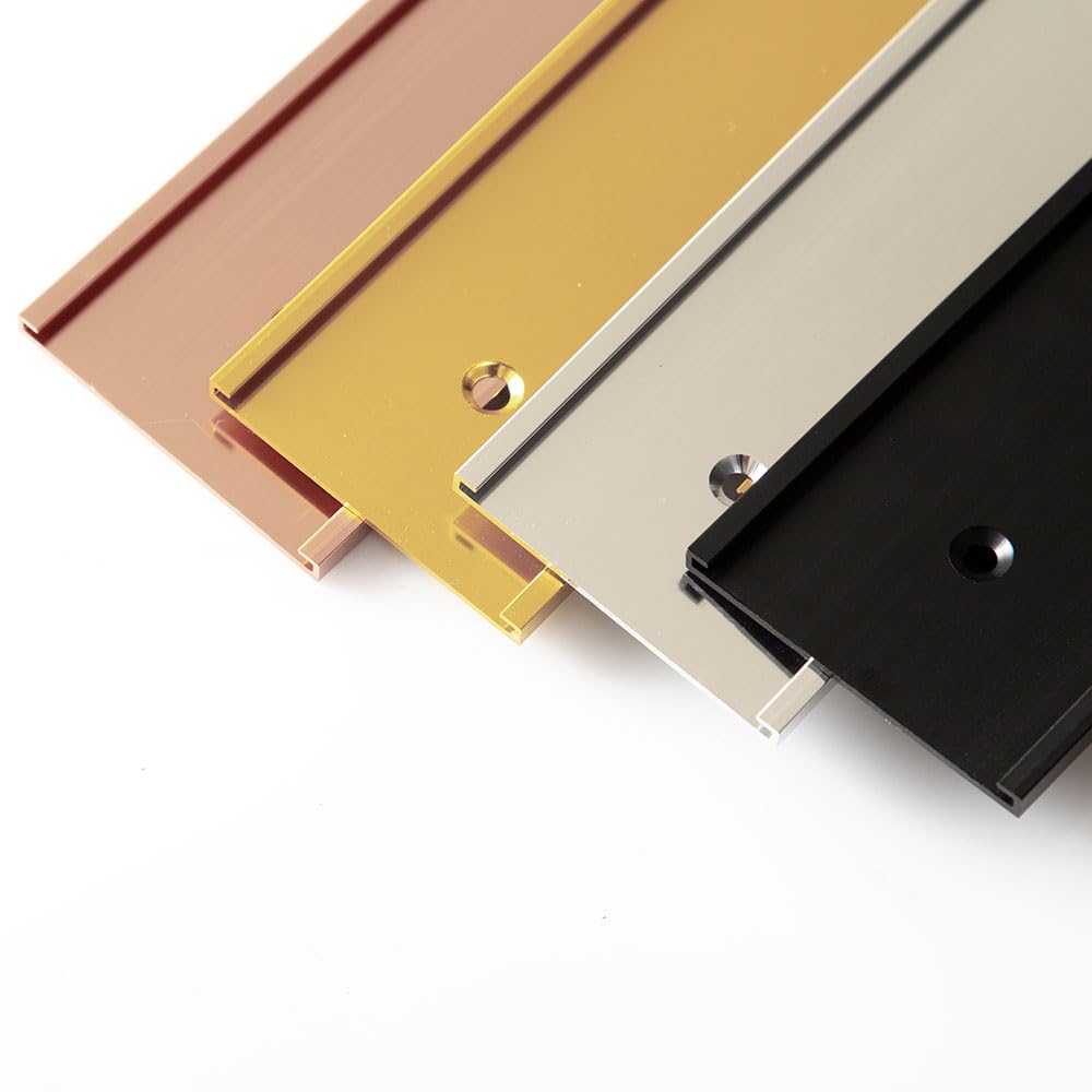 2" x 10" Aluminum Office Desk Nameplate Sign Holder (Rose Gold) 1 Pack