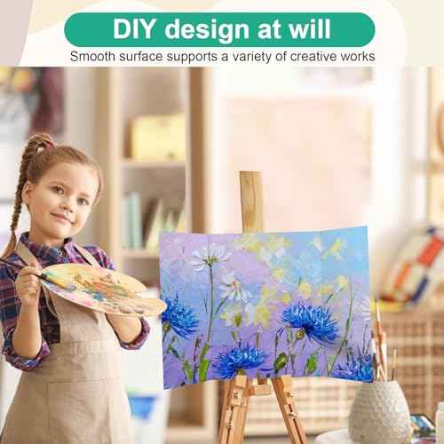 3PCS Trifold Poster Board, 21¡¿14 Inch tri fold Poster Boards, White Corrugated Project Boards for Artwork Showcase, Science Fairs, School Projects, Event Displays, and Business Presentations