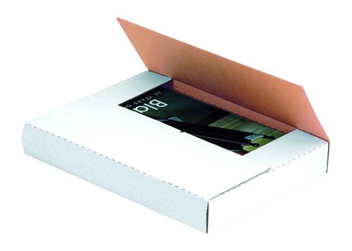 BOX USA BM4BK 17 1/8"L x 14 1/8"W x 2"H, White (Pack of 50)