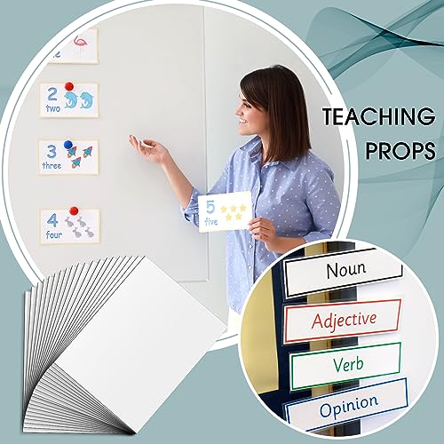 Xuhal 50 Pcs Magnetic Adhesive Sheets Black Magnetic Sheets with Adhesive Backing Flexible Self Paper Easy to Cut for Craft Board Photo Fridge (8 x 10 Inch)
