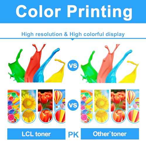 LCL Compatible Toner Cartridge Replacement for Ricoh MP C305 MP C305SP MP C305SPF 841621 Aficio MP C305 MP C305SP MP C305SPF Lanier MP C305 MP C305SP MP C305SPF Savin MP C305 MP C305SP (1-Pack Black)