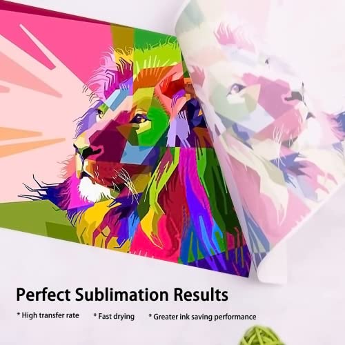 HTVRONT Sublimation Paper 13x19 inches - 150 Sheets Sublimation Paper Compatible with Inkjet Printer 120g¡¦