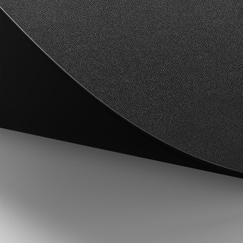 Jotsome Leather Desk Pad Mat 17x12 Black - Office Surface Protection