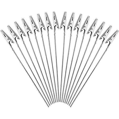 40 Pack Metal Alligator Clip Photo Holders for Crafts, DIY, Memo, Card Display