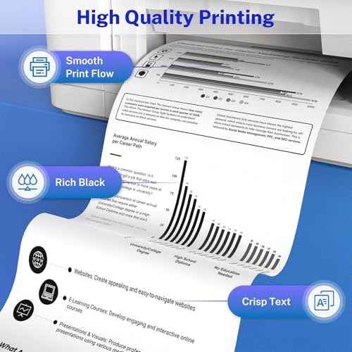 Compatible TN830XL Black Toner Cartridge Replacement for Brother TN830 TN830XL Work with DCP-L2640DW HL-L2400D HL-L2405W HL-L2460DW HL-L2480DW MFC-L2820DW Printer(2 Pack)