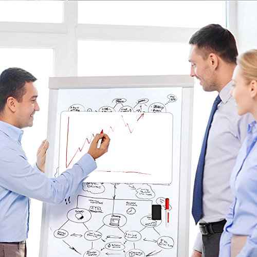 Magnetic Dry Erase Board Fridge White Board Sheet 20x13 inch, Flexible Large Refrigerator Magnets Whiteboard Planner for Home Kitchen, 2 Markers and Eraser