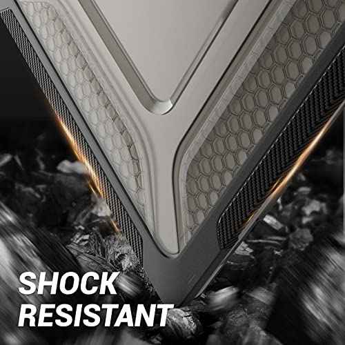 SEYMAC stock Case for MacBook, Shock-Absorbing Protection with Folding Stand &Mouse Pad Case for MacBook Pro 16 inch, Black