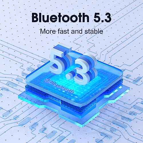 QCY T13 ANC Active Noise Cancelling Wireless Earbuds, Bluetooth 5.3 Headphones with 30H Playtime Charging Case, IPX5 Waterproof Ear Buds for iPhone and Android, White