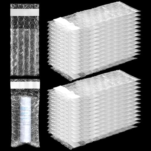 300 Pcs Self-Adhesive Bubble Shipping Bags 2x3.15 Inches Bulk Pack Frienda